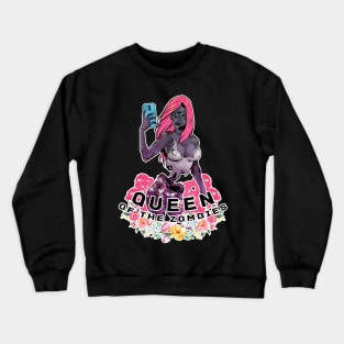 Queen of the zombies Crewneck Sweatshirt